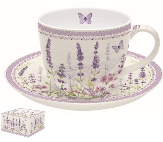 R2S Nuova Lavender Field porceln tes cssze+alj dobozban