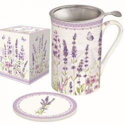 R2S Nuova Lavender Field porceln bgre tetvel, dobozban