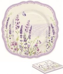 R2S Nuova Lavender Field porceln desszerttnyr dobozban