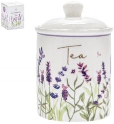 T.L.C. Lavender porceln tea trol